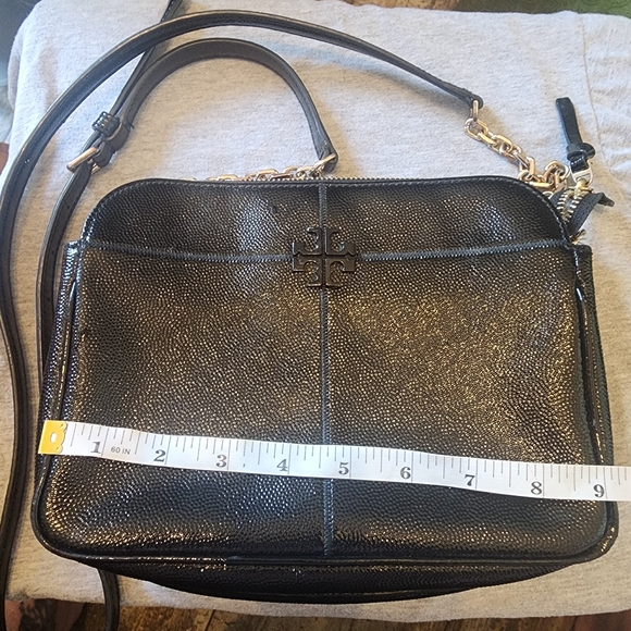Tory Burch Handbags - Tory Burch black on black shoulder bag